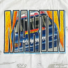 Load image into Gallery viewer, F- Vintage Nascar Valvoline Mark Martin Car Single Stitch Tee
