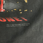 J- Vintage '94 San Francsico 49ers NFL Looney Tunes Tazmanian Devil Graphic Made In USA Single Stitch Tee - 4XL