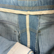 J- Vintage 70s Levi’s Orange Tab Action Slacks Light Blue Flare Pants - 33x31
