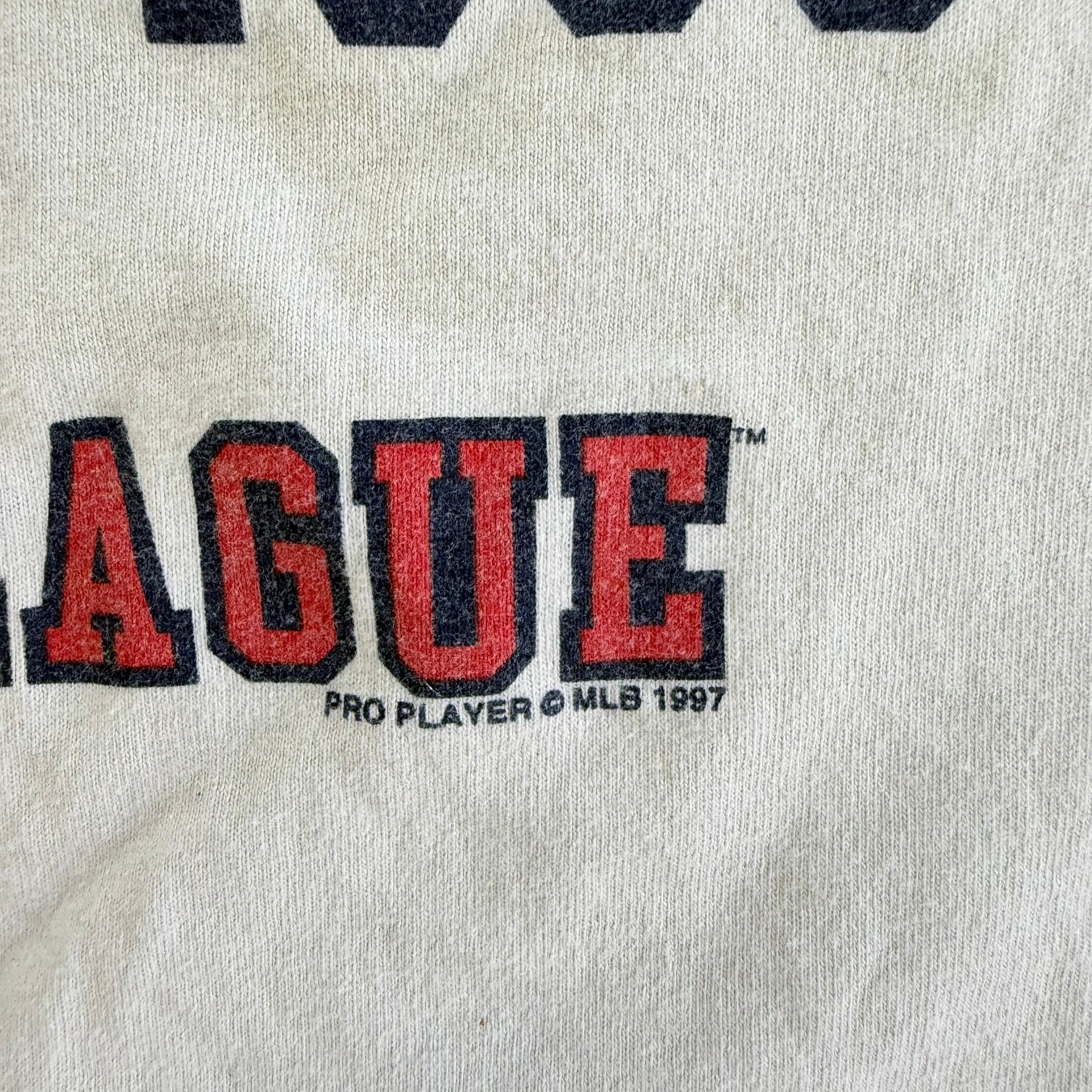 J- Vintage '97 New York Yankees MLB American League Pro Player Made In USA Single Stitch Tee - XL