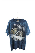 Load image into Gallery viewer, X - Vintage The Mountain Wolves Under Snow Covered Tree Tee
