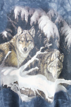 Load image into Gallery viewer, X - Vintage The Mountain Wolves Under Snow Covered Tree Tee
