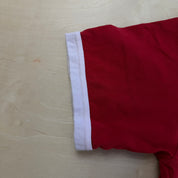 J- Vintage Adidas Canada National Soccer Team Text Ringer Tee - M