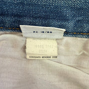 J- Vintage ‘86 Levi’s Orange Tab Made In USA Fleece Lined Straight Leg Jeans - 34x28.5