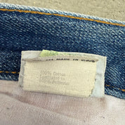 J- Vintage ‘86 Levi’s Orange Tab Made In USA Fleece Lined Straight Leg Jeans - 34x28.5
