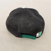 F- Vintage Boston Celtics NBA Mitchell & Ness Text Snapback Hat