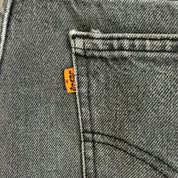 J- Vintage Levi’s Orange Tab Black/Grey Wash Jeans - 33x31 (fits 32x31)