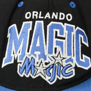 F- Vintage Orlando Magic NBA Mitchell & Ness Old Logo Snapback Hat