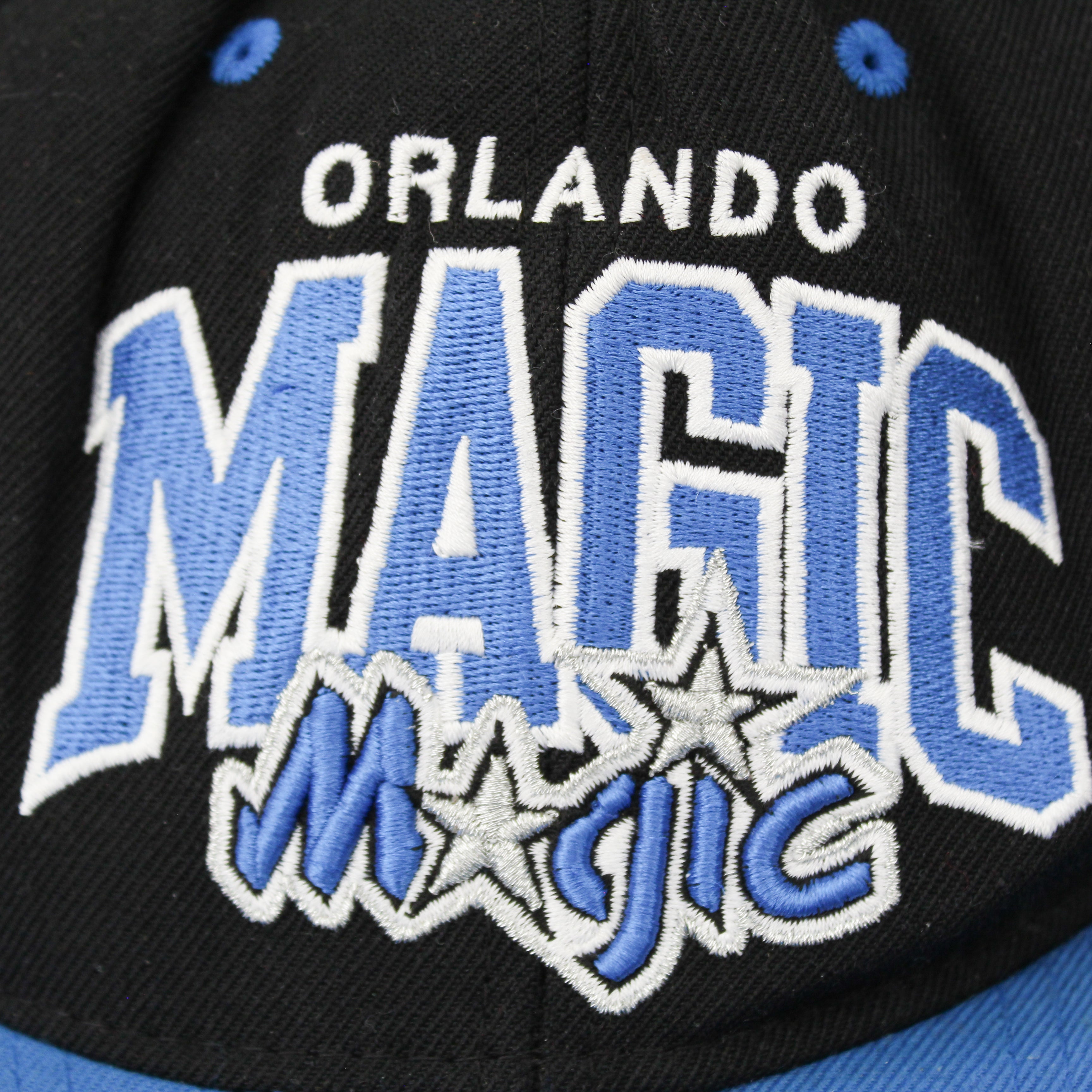 F- Vintage Orlando Magic NBA Mitchell & Ness Old Logo Snapback Hat