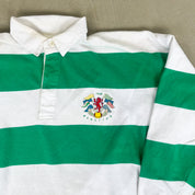 F- Vintage Benetton Rugby Club Authentic Made In Italy Rugby Shirt