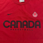 J- Vintage Nike Team Canada Basketball Graphic Tee - 2XL