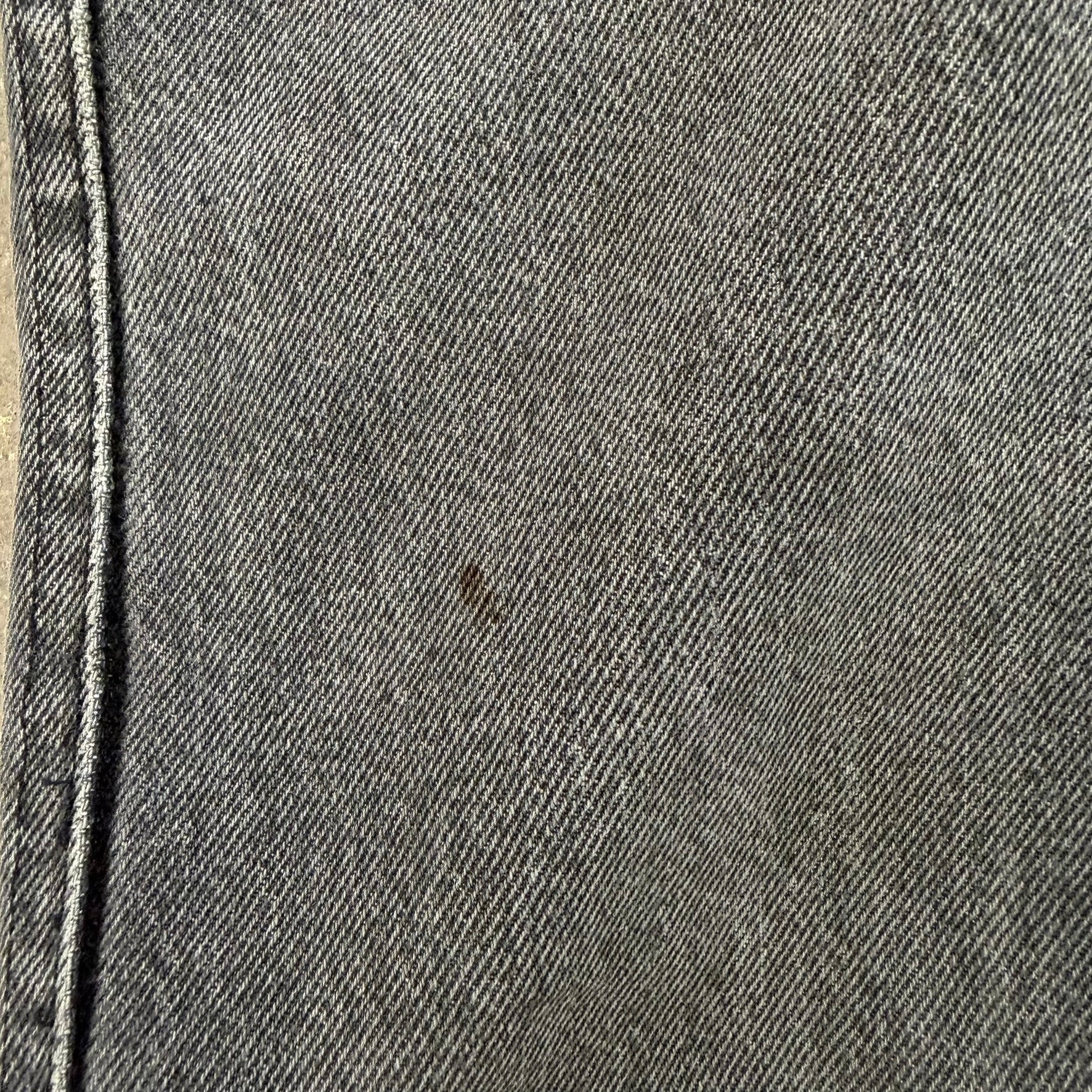J- Vintage Levi’s Orange Tab Black/Grey Wash Jeans - 33x31 (fits 32x31)
