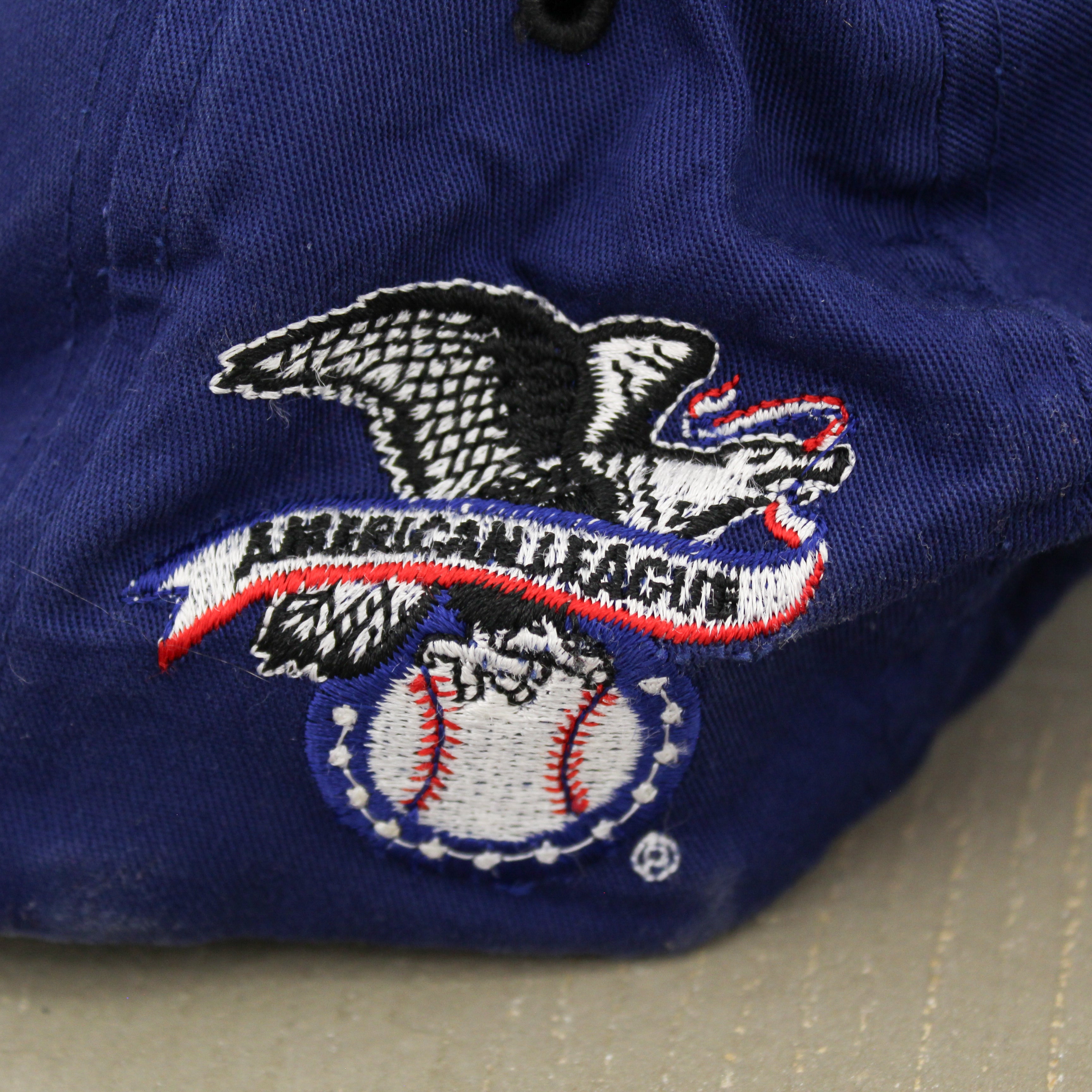 F- Vintage Toronto Blue Jays MLB Starter Old Logo & Text Snapback Hat