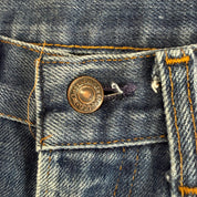 J- Vintage 70s Levi’s 517 Orange Tab Boot Cut Jeans - 34x33 (fits 33x32.5)