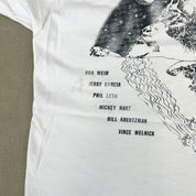 F- Vintage '91 Grateful Dead Skying Skeleton Graphic Single Stitch Tee