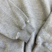 J- Vintage 90s Nike Embroidered Center Swoosh Grey Hoodie - M