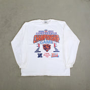 F- 2006 Chicago Bears NFC Championship Game NFL Long Sleeve Tee