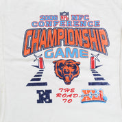 F- 2006 Chicago Bears NFC Championship Game NFL Long Sleeve Tee