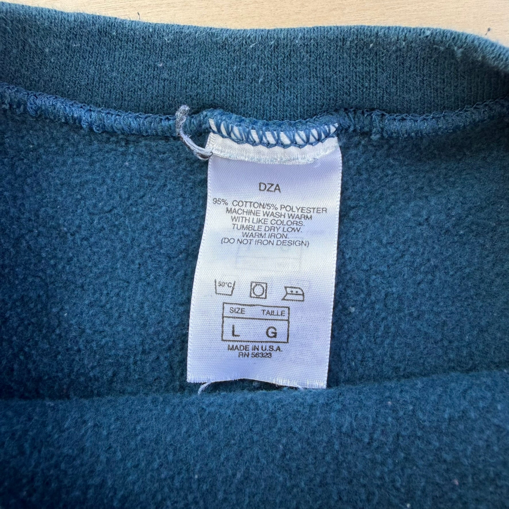 J- Vintage Nike Air & Swoosh Graphic Made In USA Crewneck - L