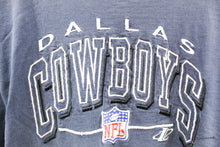 Load image into Gallery viewer, X - Vintage Logo Athletic NFL Dallas Cowboys Embroidered Script Tee
