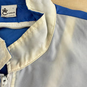 J- Vintage Porsche Embroidered Text Lightweight Zip Up Jacket - L