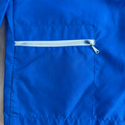 J- Vintage Porsche Embroidered Text Lightweight Zip Up Jacket - L