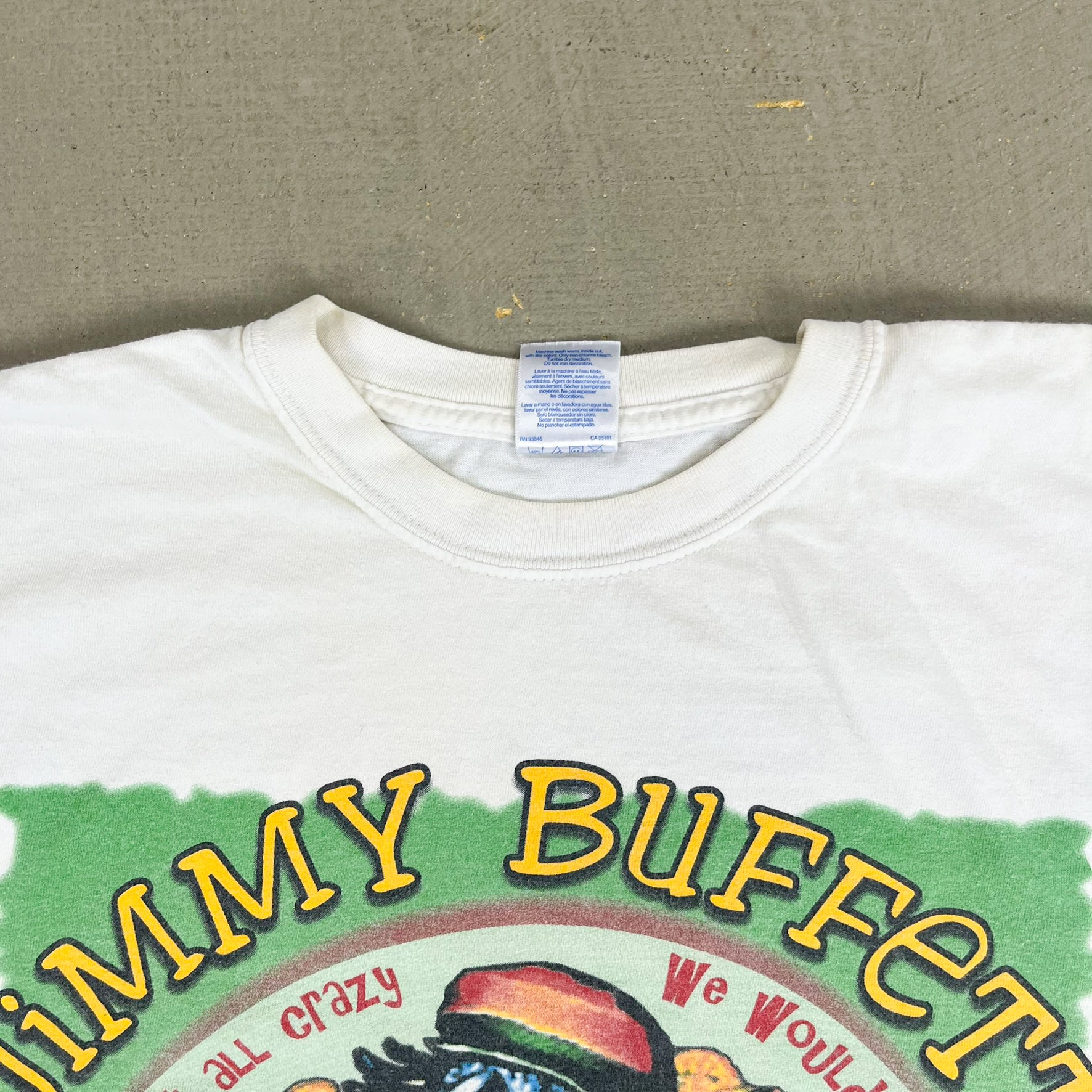 F- Vintage '04 Jimmy Buffett License To Chill Tour Tee