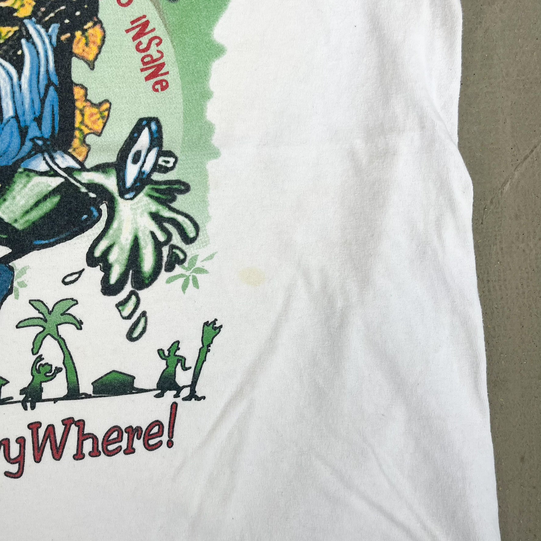 F- Vintage '04 Jimmy Buffett License To Chill Tour Tee