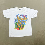 F- Vintage '00 Jimmy Buffett Tuesday/Thursday/Saturday Tour Single Stitch Tee