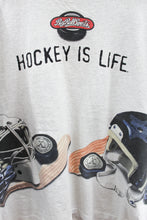 Load image into Gallery viewer, X - Vintage Single Stitch 1996 BigBallSports Hockey Is Life graphic Tee

