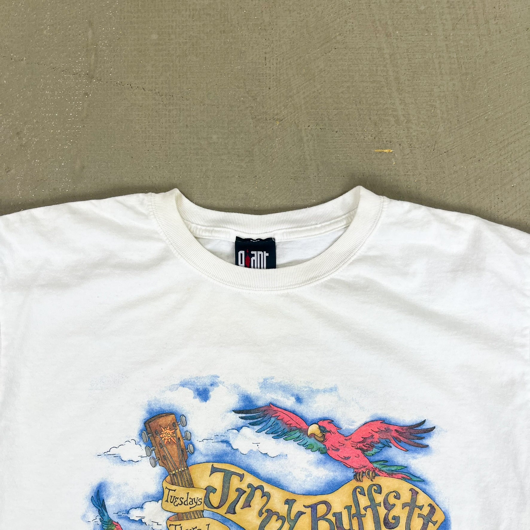 F- Vintage '00 Jimmy Buffett Tuesday/Thursday/Saturday Tour Single Stitch Tee