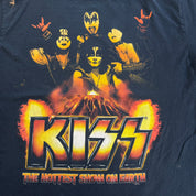 J- Vintage '11 Kiss The Hottest Show On Earth Tour Graphic Tee - XL
