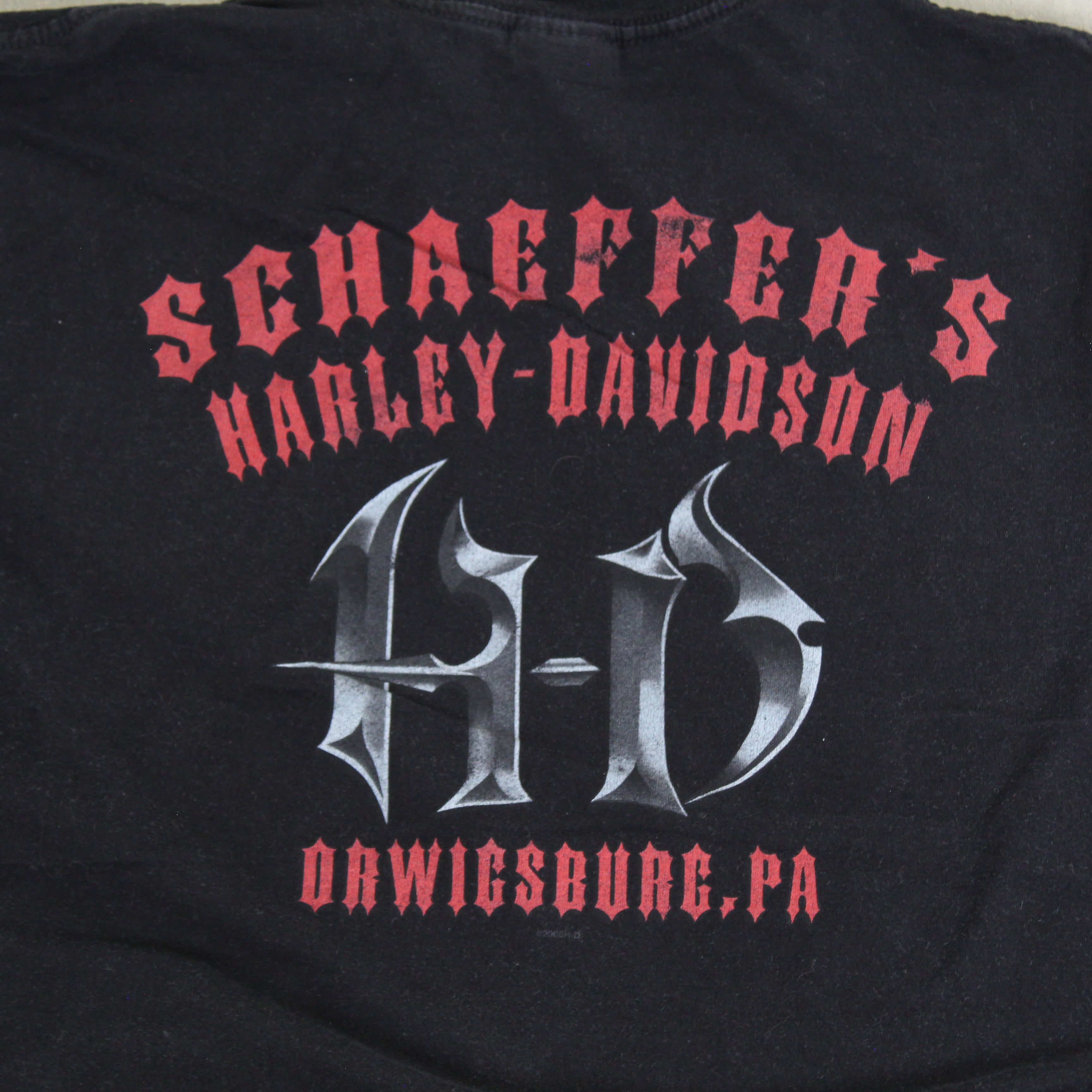F- 2011 Harley Davidson Orwigsburg PA Christmas Graphic Tee