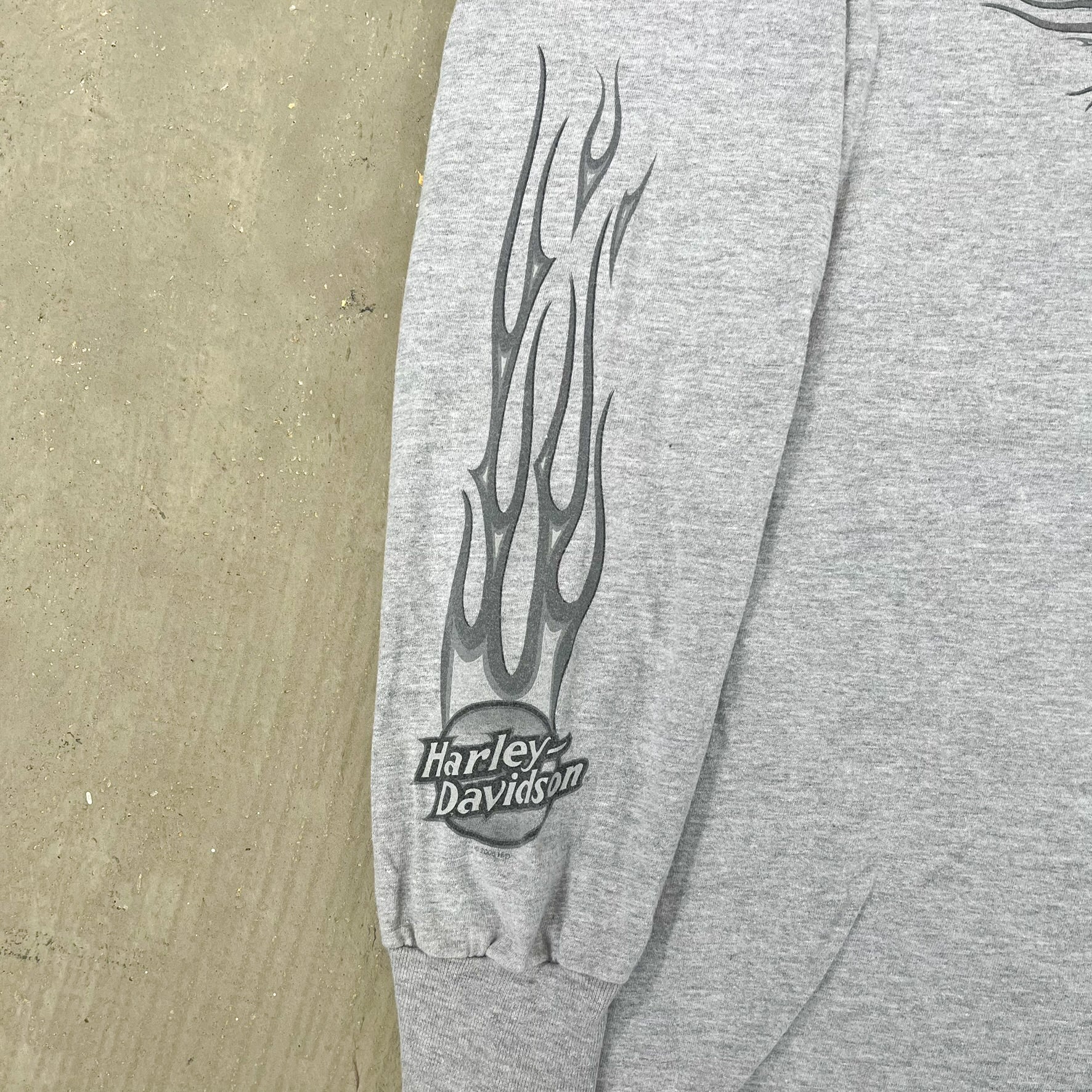 F- Vintage '06 Harley Davidson Piegon Forge TN Long Sleeve Tee