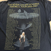 J- Vintage '02 Cher The Never Say Goodbye Farewell Tour Picture Tee - M