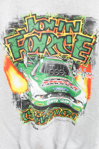 X - 2011 John Force 15x Champion Car Picture Crewneck
