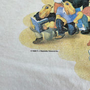 J- Vintage '90 Camel Cigarettes Pack Of Camel Graphic Single Stitch Pocket Tee - XL