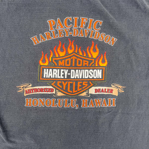 F- Vintage '00 Harley Davidson Honolulu Hawaii Tee