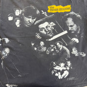 J- Vintage '91 The Three Stooges Jumbo Print Made In USA Single Stitch Tee - XL