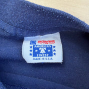 J- Vintage '89 University Of Virginia Graphic Text Made In USA Single Stitch Tee - XL (fits M/L)