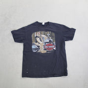 F- 2015 Harley Davidson Victoria BC Canada Big Foot Tee