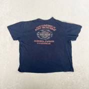 F- Vintage Harley Davidson Fort McMurray Tee