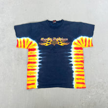 Load image into Gallery viewer, F- Vintage &#39;03 Harley Davidson Rocklin Tie Dye Single Stitch Tee
