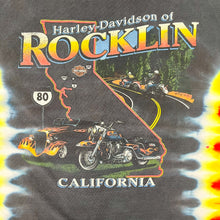 Load image into Gallery viewer, F- Vintage &#39;03 Harley Davidson Rocklin Tie Dye Single Stitch Tee
