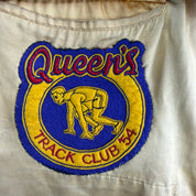 J- Vintage 1950's Queen's University Chenille Varsity Jacket - M