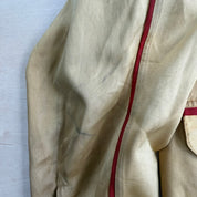 J- Vintage 1950's Queen's University Chenille Varsity Jacket - M