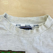 J- Vintage '95 CFL Grey Cup Saskatchewan Graphic Single Stitch Tee - M