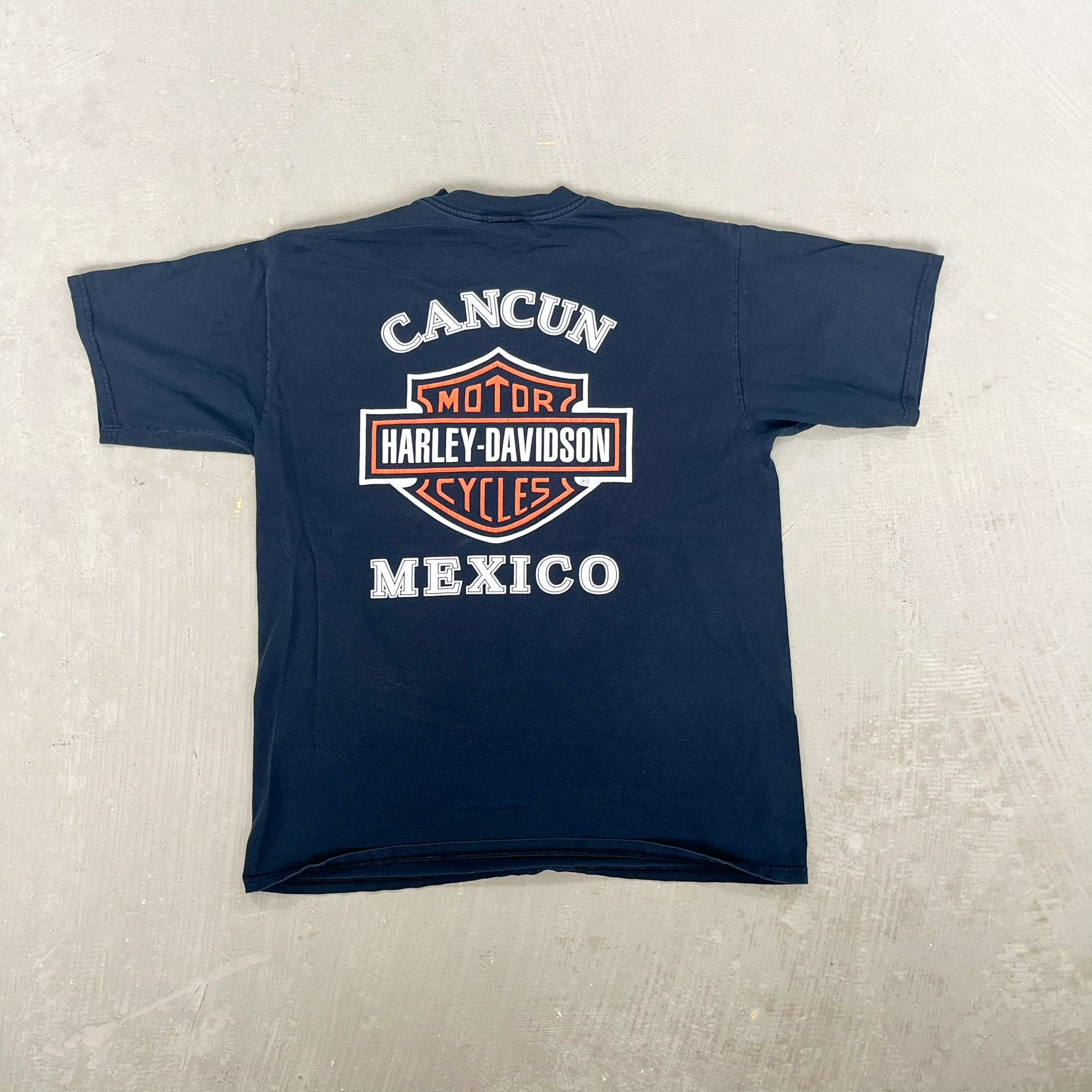 F- Vintage '00 Harley Davidson Cancun Graphic Tee