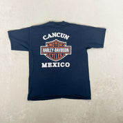 F- Vintage '00 Harley Davidson Cancun Graphic Tee