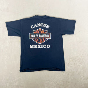 F- Vintage '00 Harley Davidson Cancun Graphic Tee